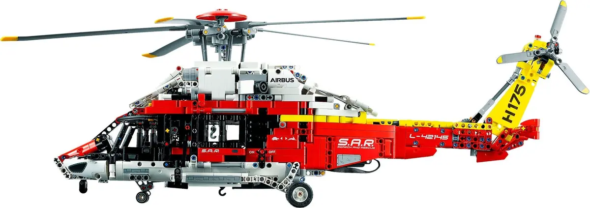 LEGO Technic 42145 Airbus H175 Rescue Helicopter set, image 5