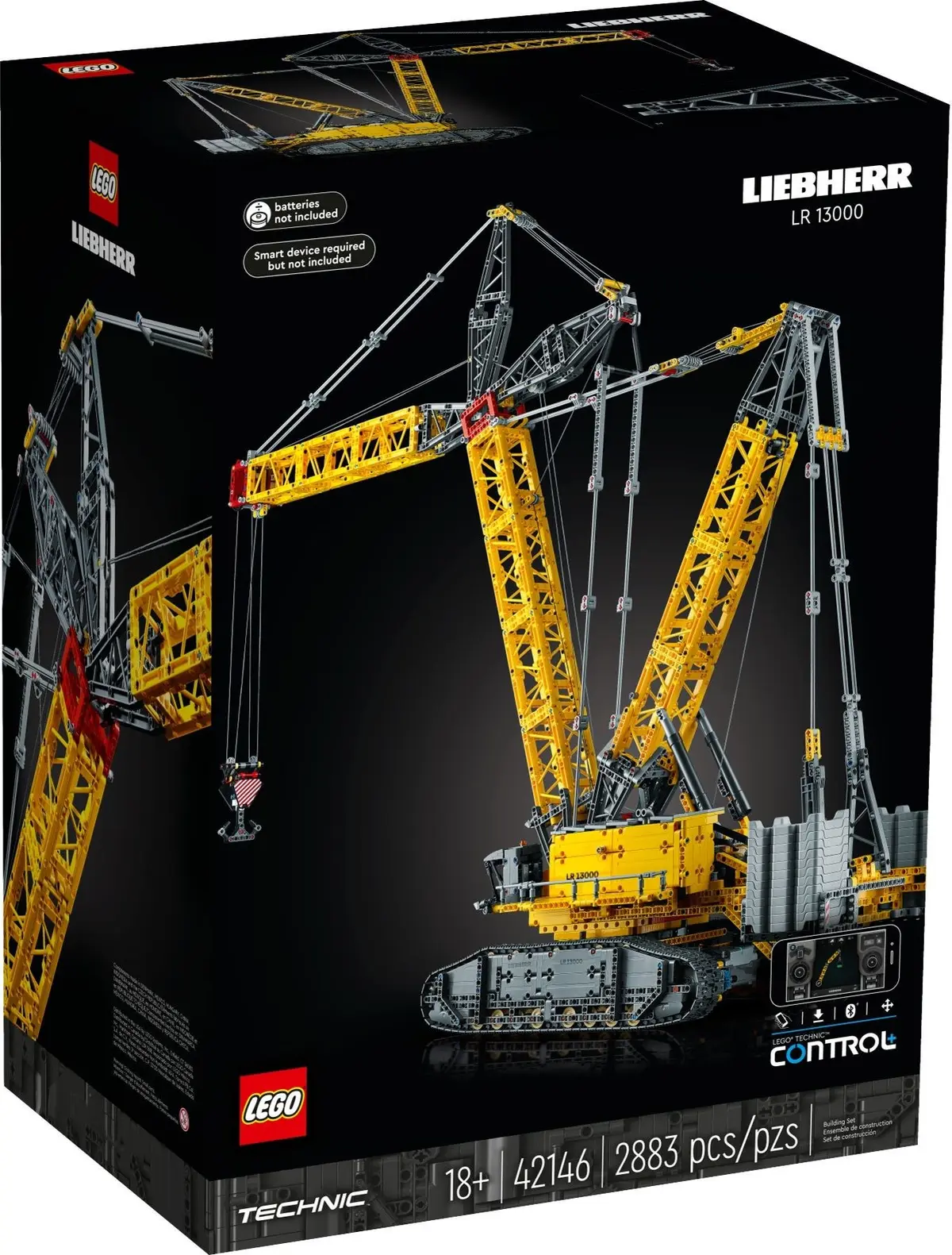 LEGO Technic 42146 Liebherr Crawler Crane LR 13000 set, image 2