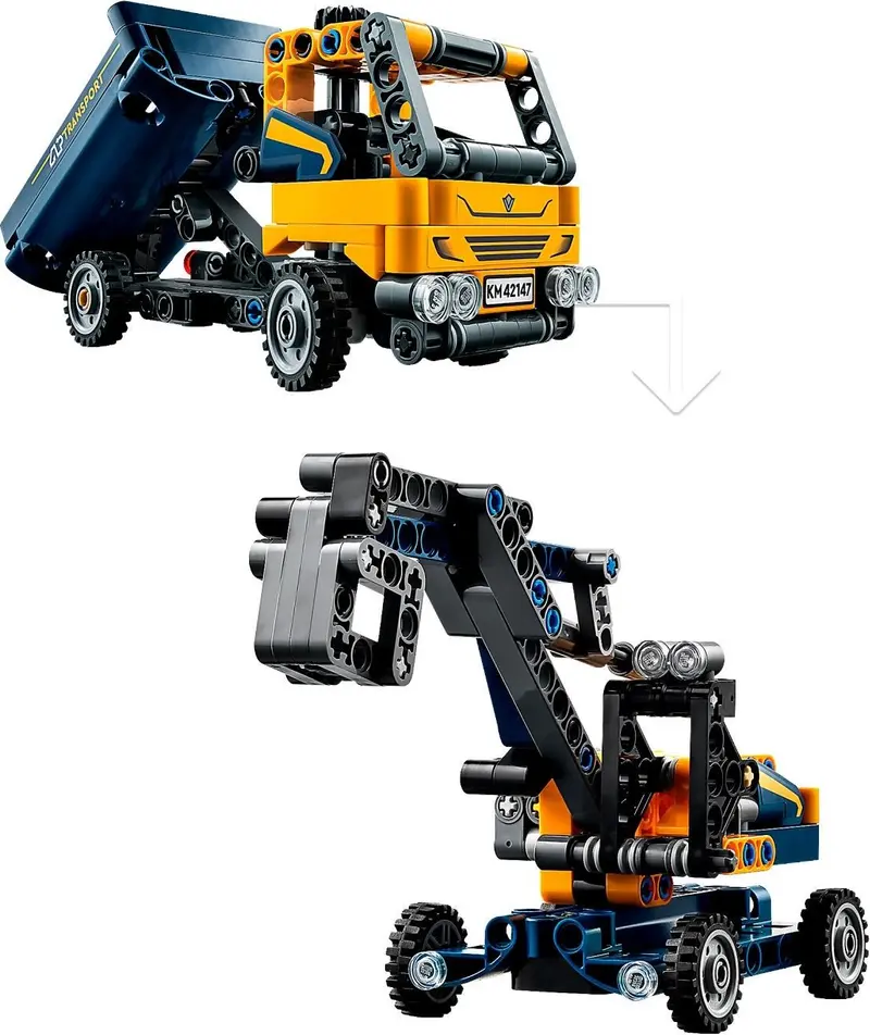 LEGO Technic 42147 Dump Truck set, image 5