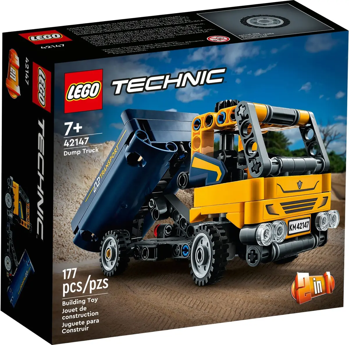 LEGO Technic 42147 Dump Truck set, image 2