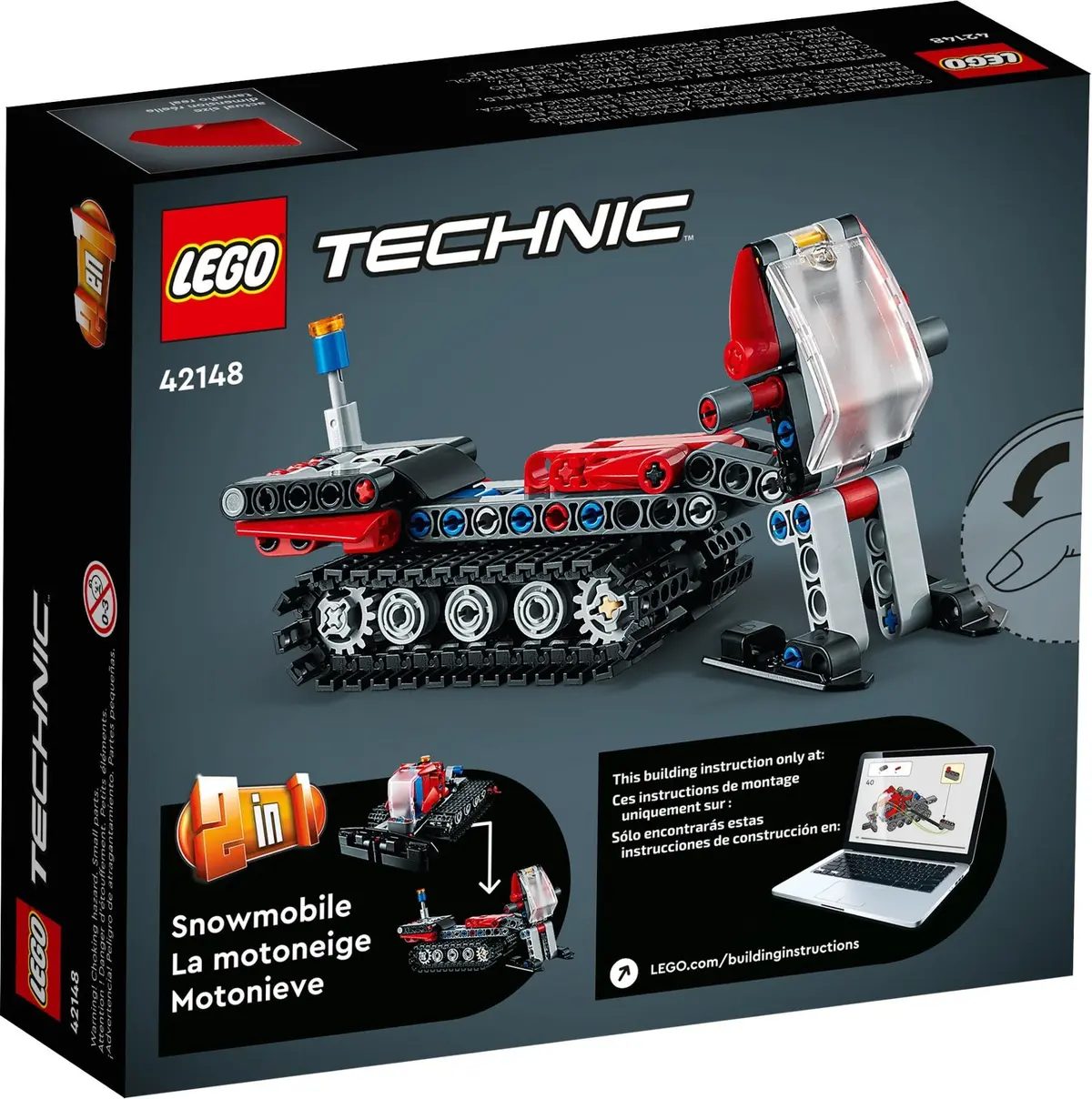 LEGO Technic 42148 Snow Groomer set, image 5