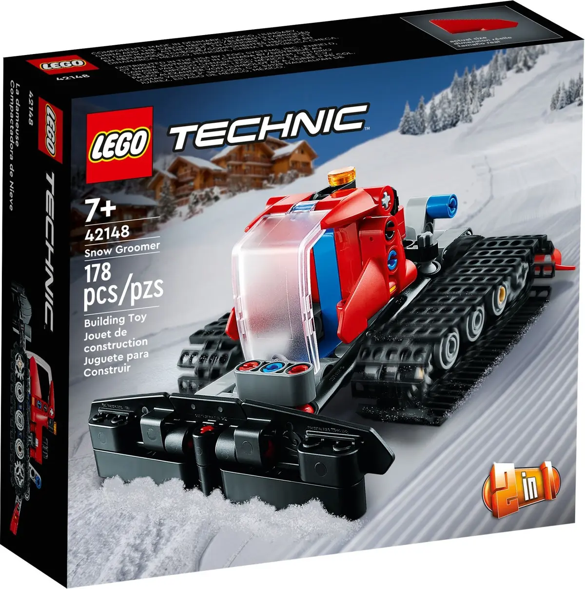 LEGO Technic 42148 Snow Groomer set, image 2
