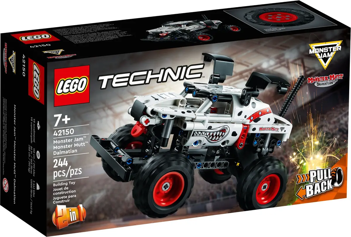 LEGO Technic 42150 Monster Jam Monster Mutt Dalmatian set, image 2