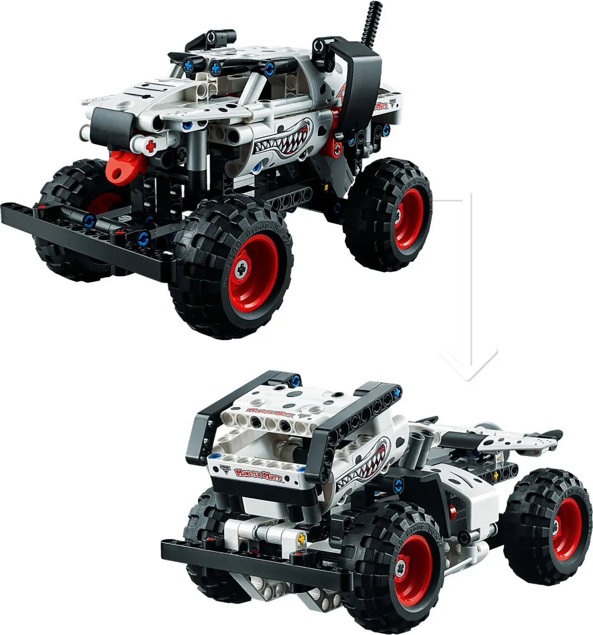 LEGO Technic 42150 Monster Jam Monster Mutt Dalmatian set, image 5