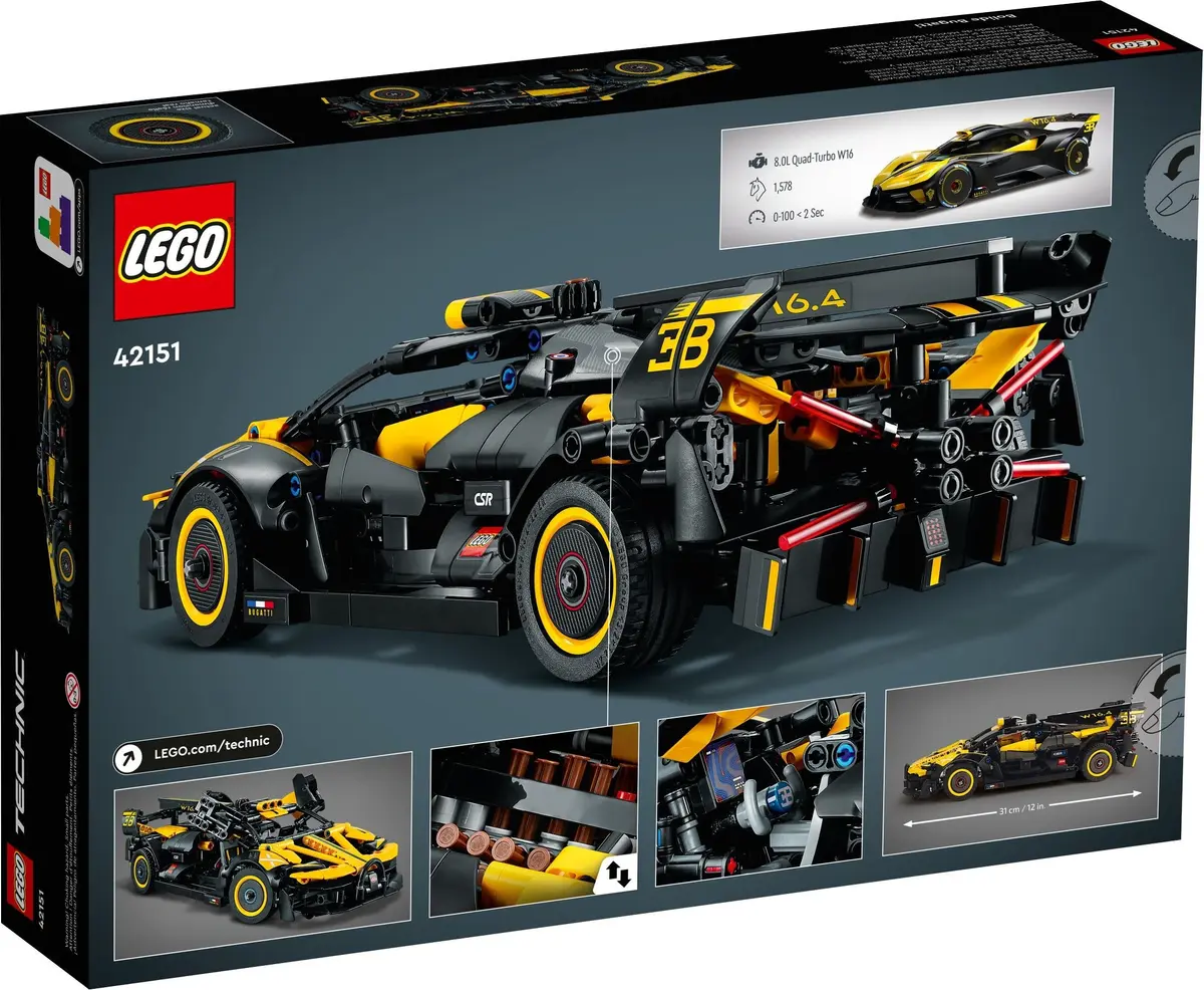 LEGO Technic 42151 Bugatti Bolide set, image 7