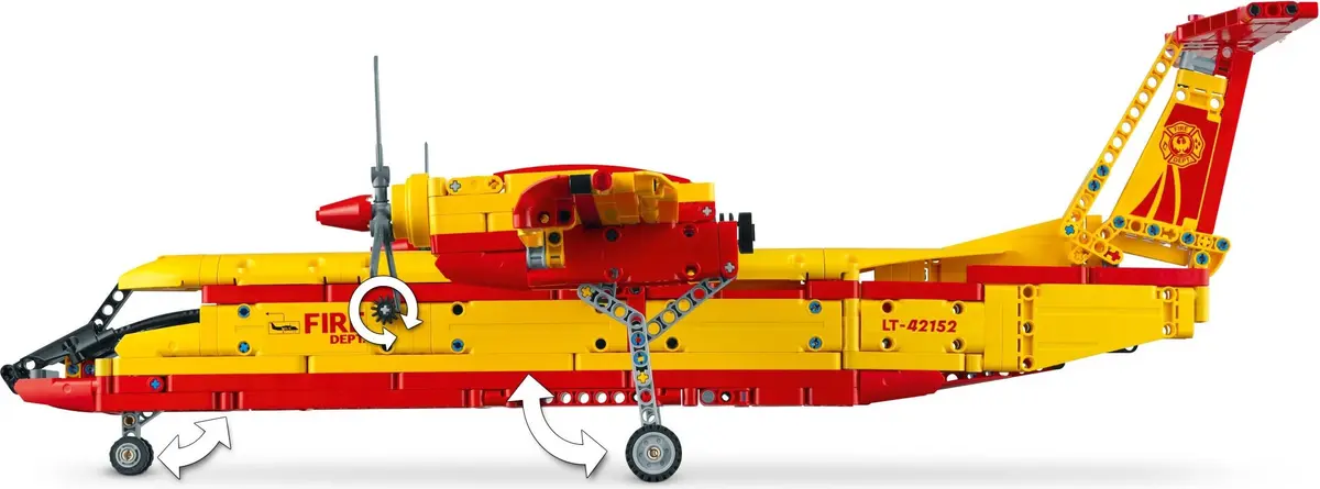 LEGO Technic 42152 Firefighter Aircraft set, image 8