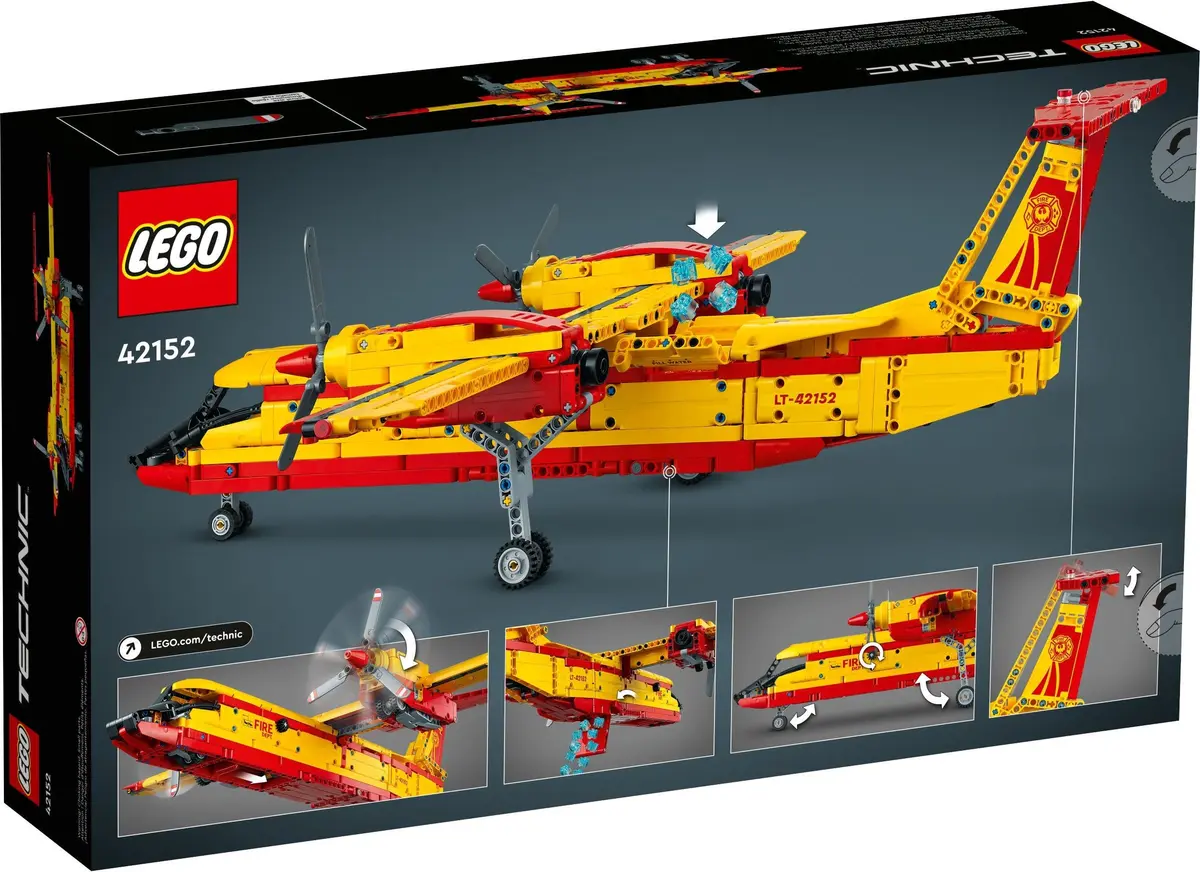 LEGO Technic 42152 Firefighter Aircraft set, image 10