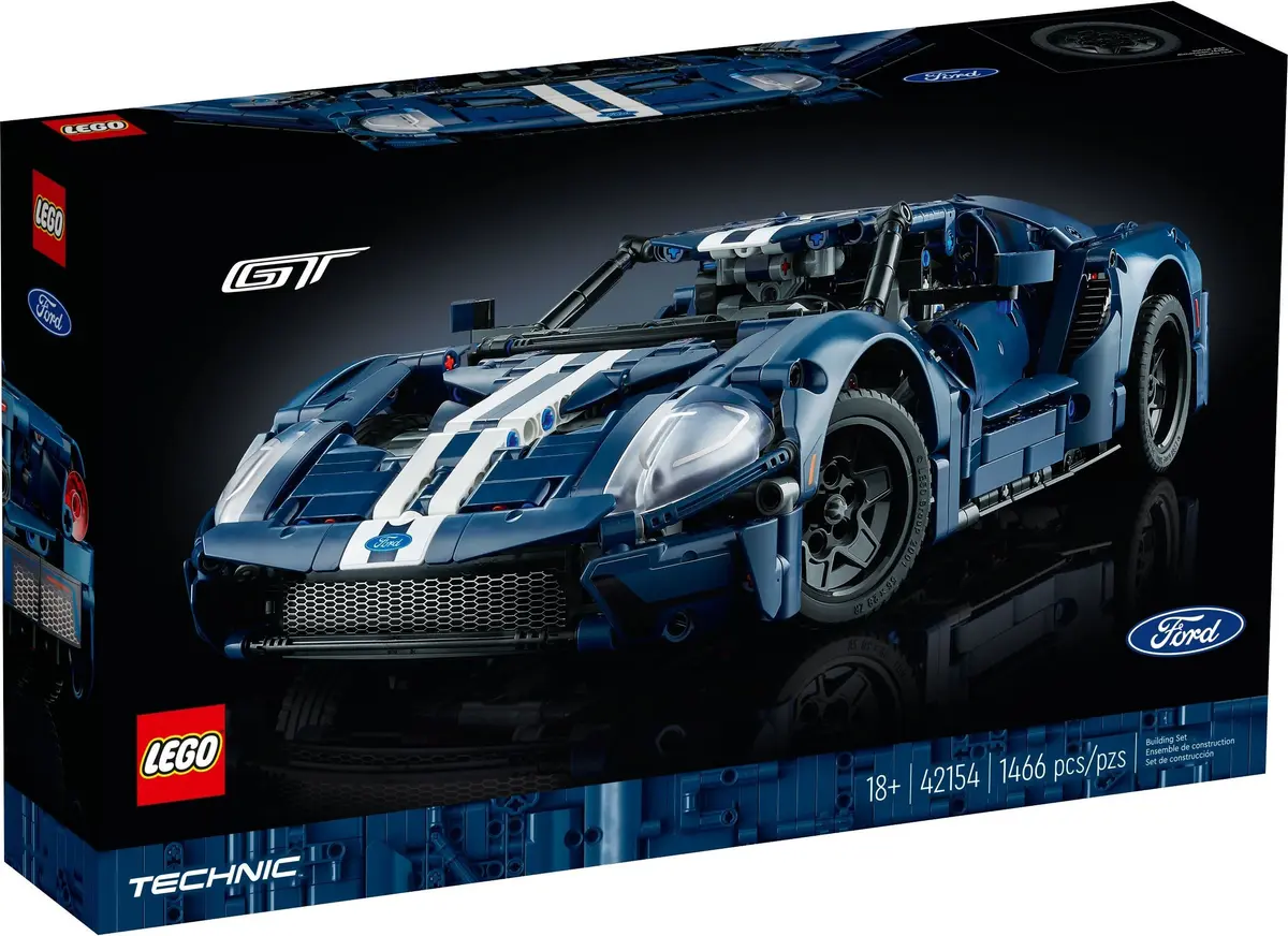 LEGO Technic 42154 2022 Ford GT set, image 2