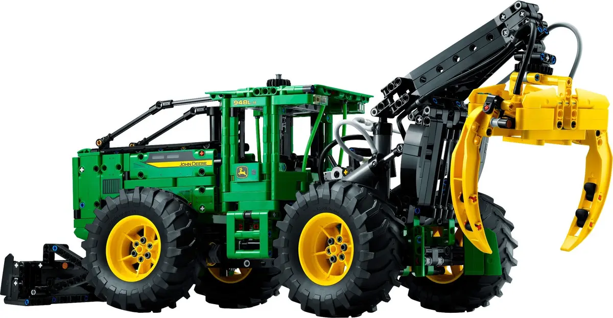 LEGO Technic 42157 John Deere 948L-II Skidder set