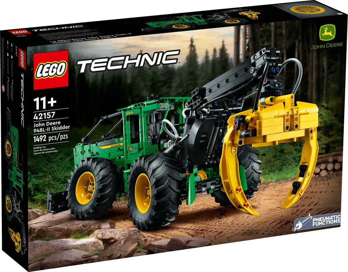 LEGO Technic 42157 John Deere 948L-II Skidder set, image 2