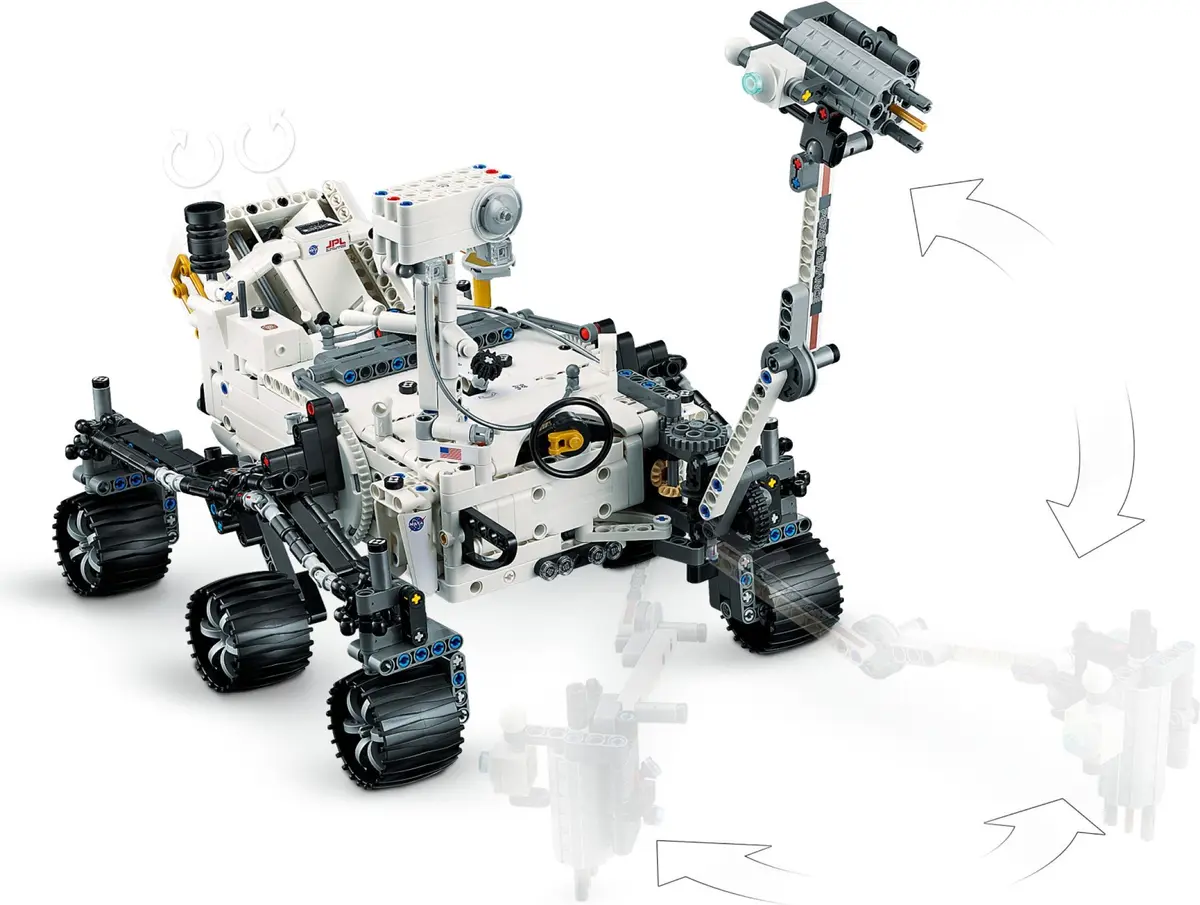 LEGO Technic 42158 NASA Mars Rover Perseverance set, image 6