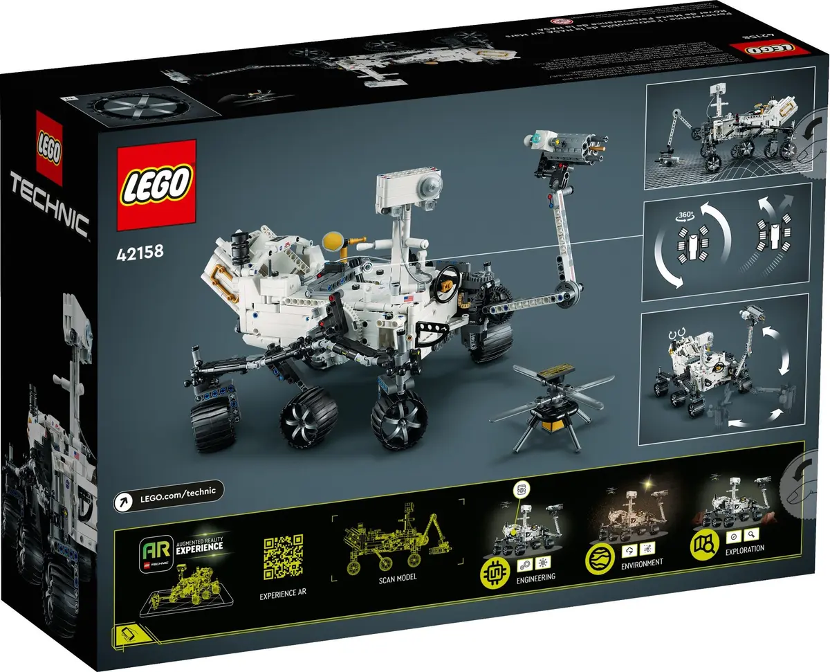 LEGO Technic 42158 NASA Mars Rover Perseverance set, image 7