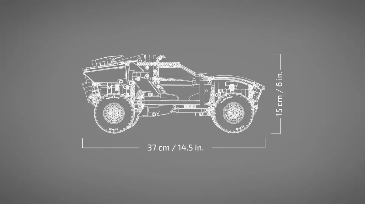 LEGO Technic 42160 Audi RS Q e-tron set, image 6