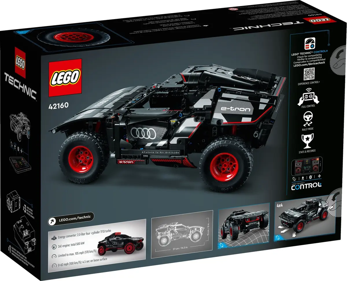 LEGO Technic 42160 Audi RS Q e-tron set, image 7