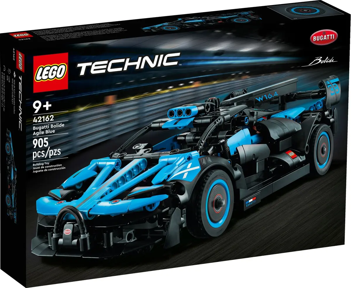 LEGO Technic 42162 Bugatti Bolide Agile Blue set, image 2