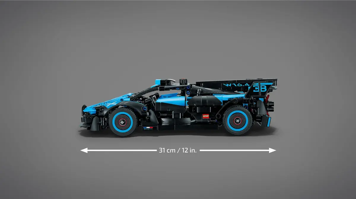 LEGO Technic 42162 Bugatti Bolide Agile Blue set, image 6