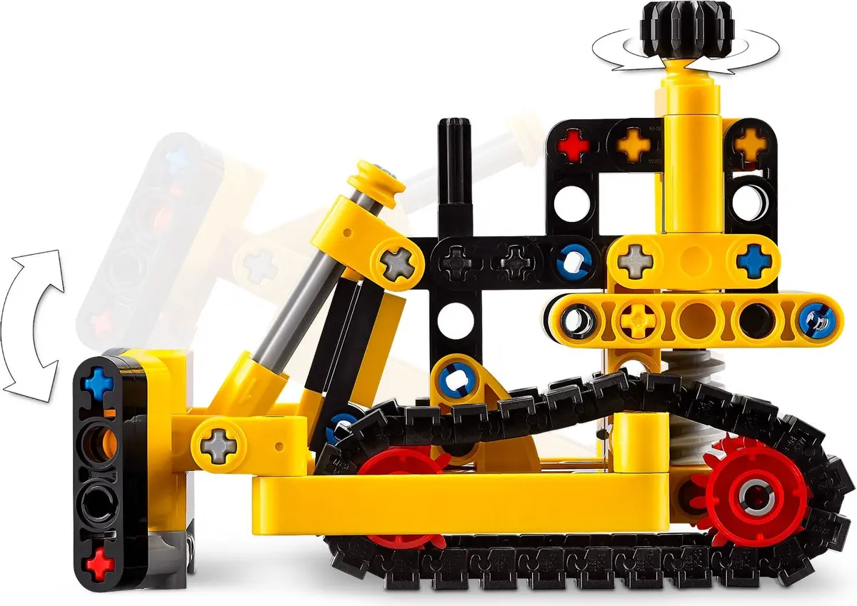 LEGO Technic 42163 Heavy-Duty Bulldozer set, image 3