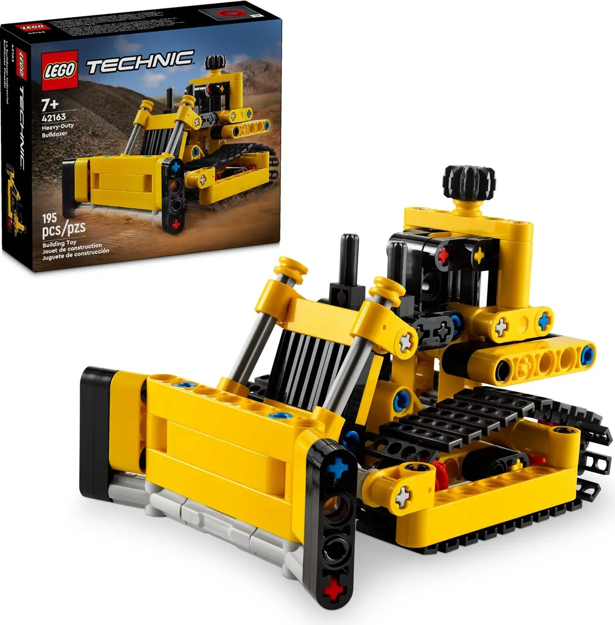 LEGO Technic 42163 Heavy-Duty Bulldozer set, image 2