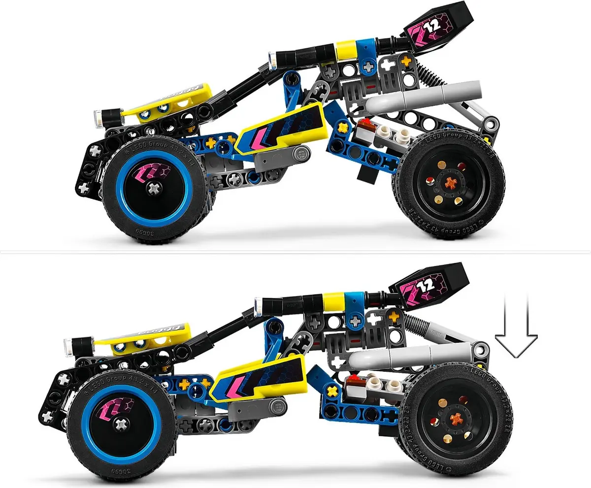 LEGO Technic 42164 Off-Road Race Buggy set, image 6