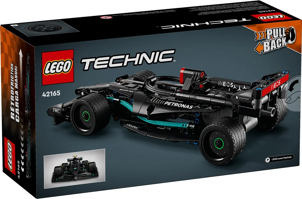 LEGO Technic 42165 Mercedes-AMG F1 W14 Pull-Back set, image 6