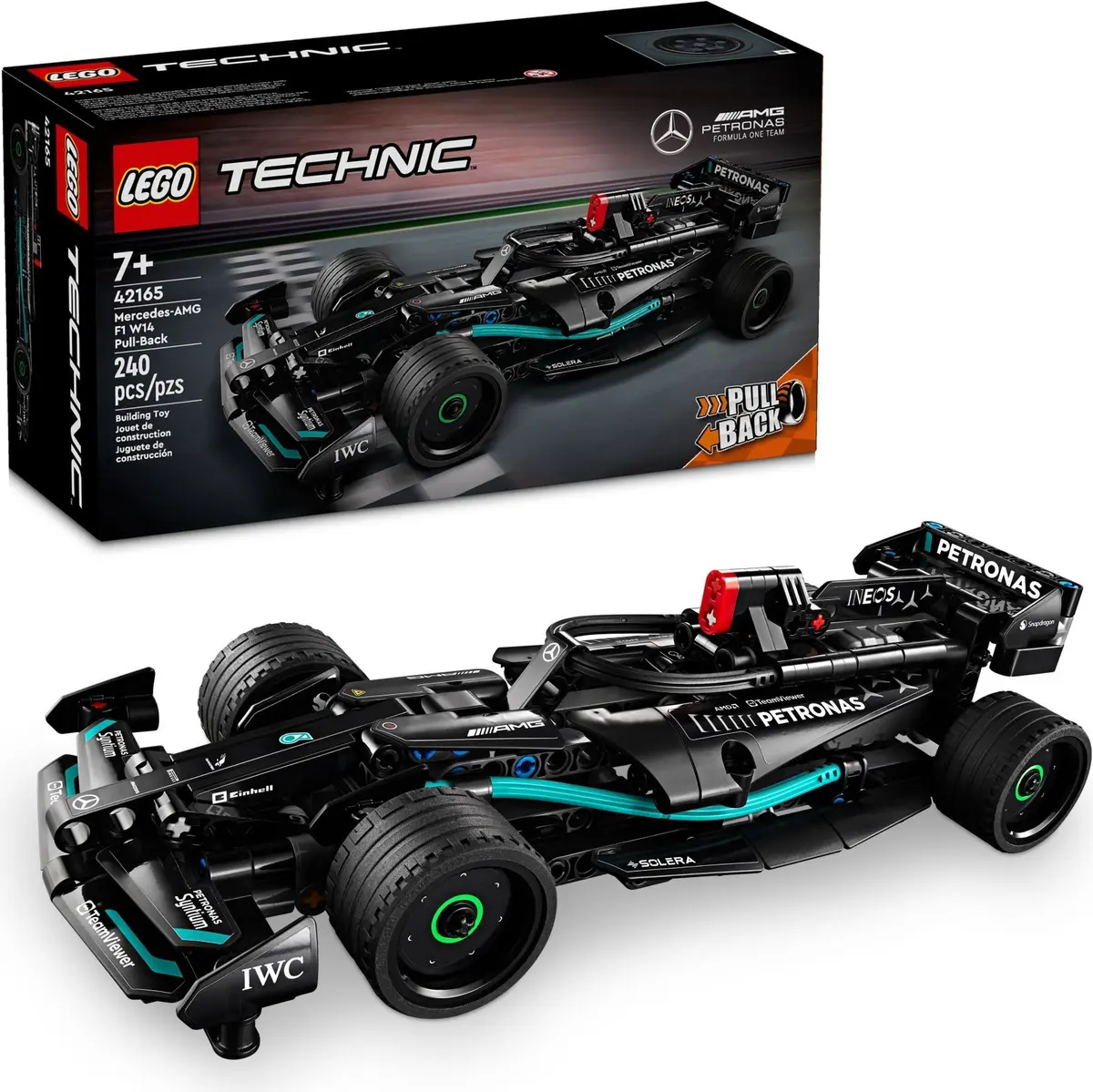 LEGO Technic 42165 Mercedes-AMG F1 W14 Pull-Back set, image 2