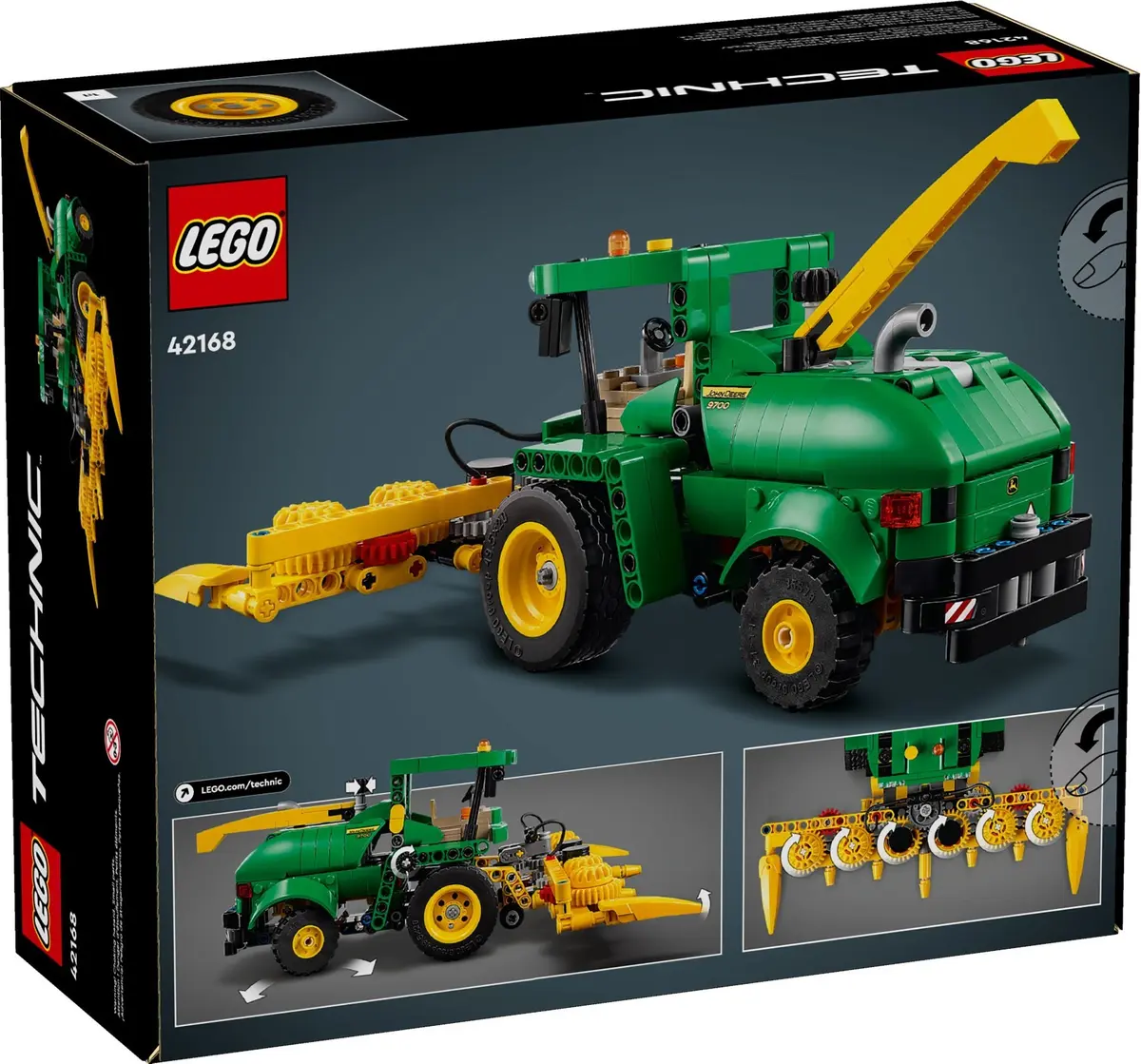 LEGO Technic 42168 John Deere 9700 Forage Harvester set, image 6