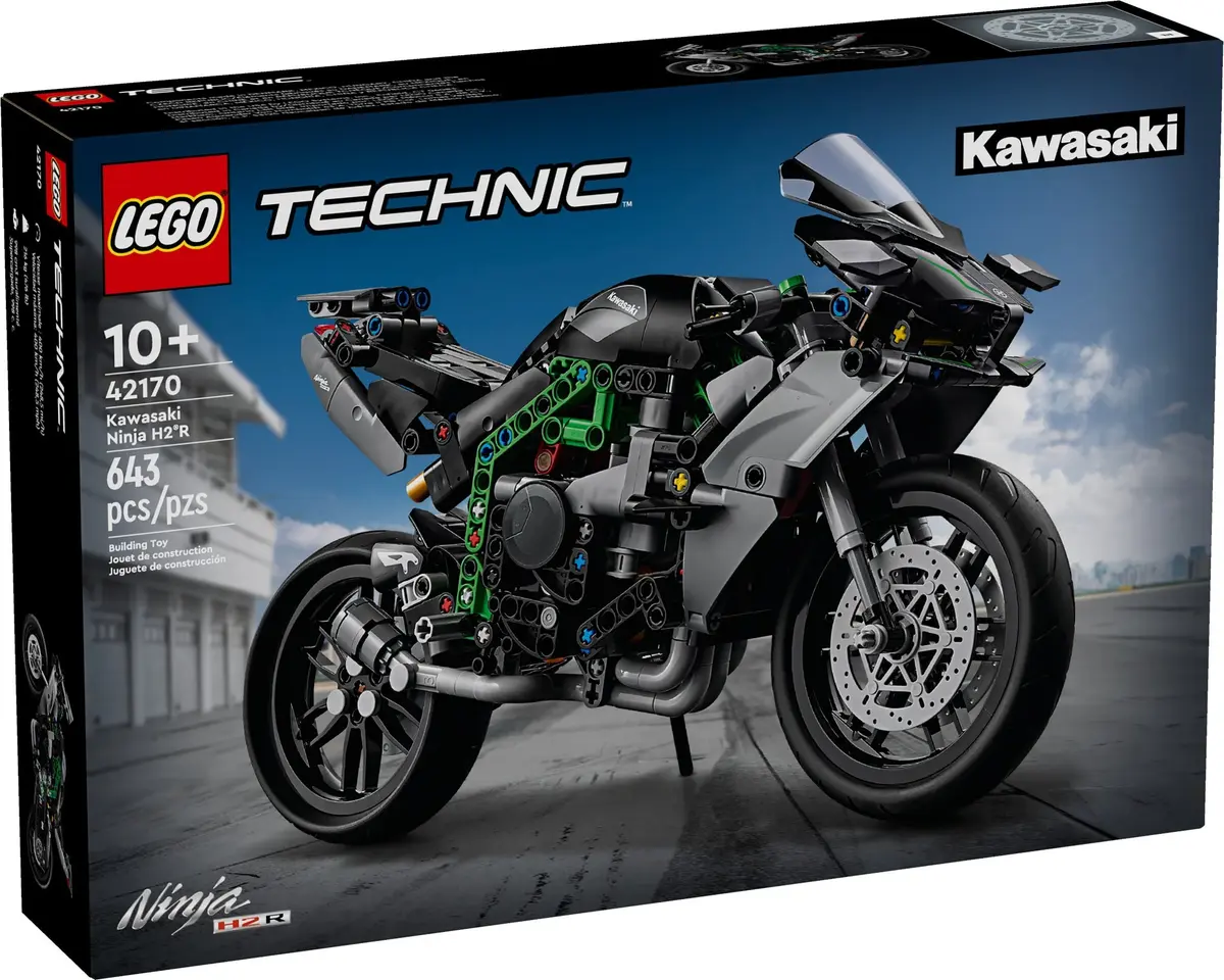 LEGO Technic 42170 Kawasaki Ninja H2R set, image 2