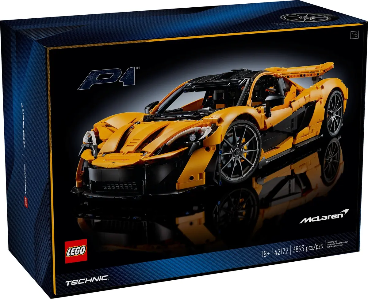 LEGO Technic 42172 McLaren P1 set, image 5