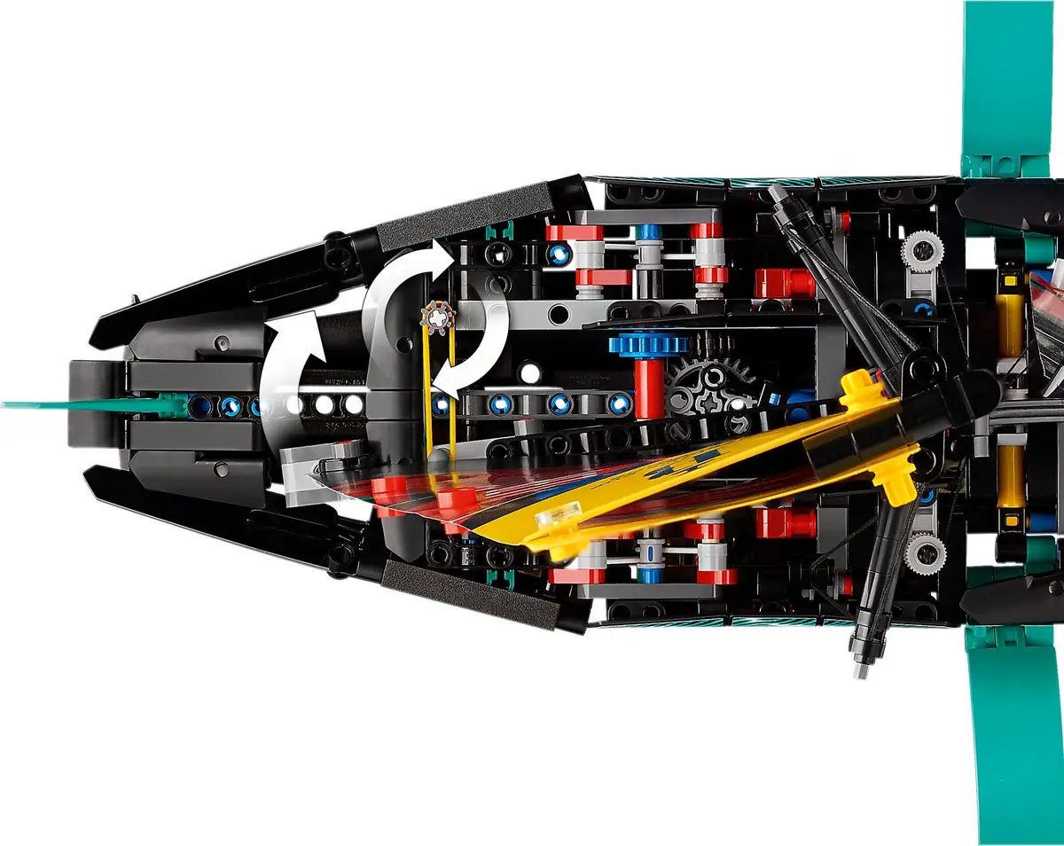 LEGO Technic 42174 Emirates Team New Zealand AC75 Yacht set, image 10