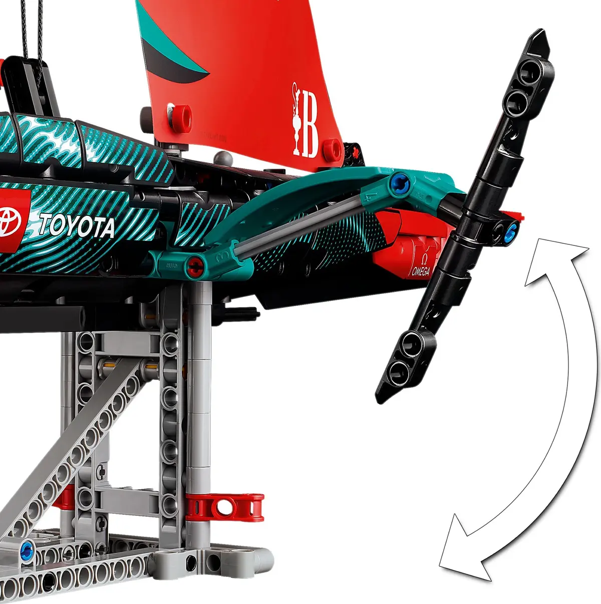 LEGO Technic 42174 Emirates Team New Zealand AC75 Yacht set, image 13