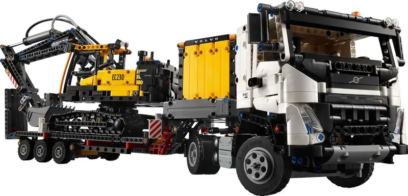 LEGO Technic 42175 Volvo FMX Truck & EC230 Electric Excavator set