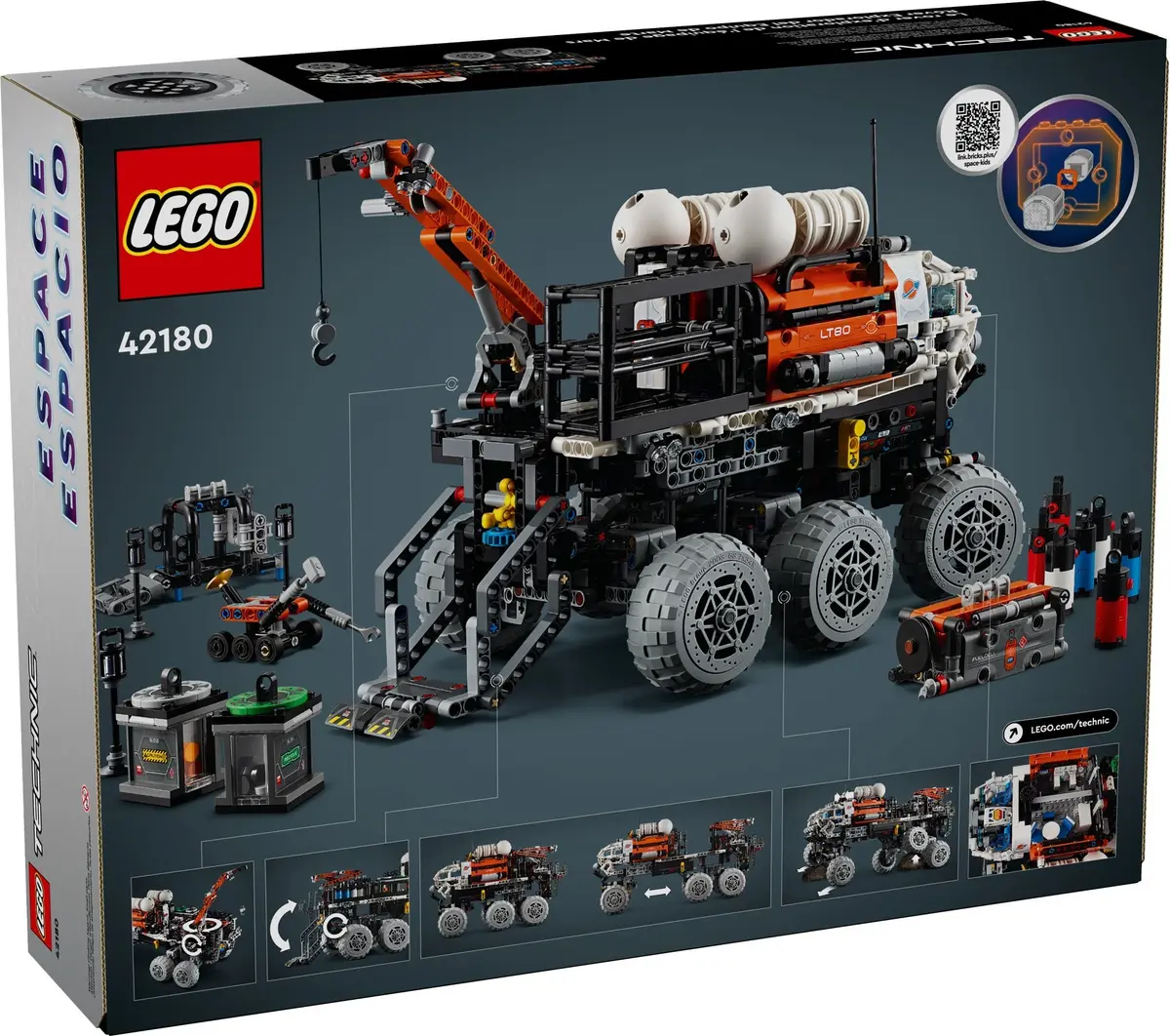 LEGO Technic 42180 Mars Crew Exploration Rover set, image 9