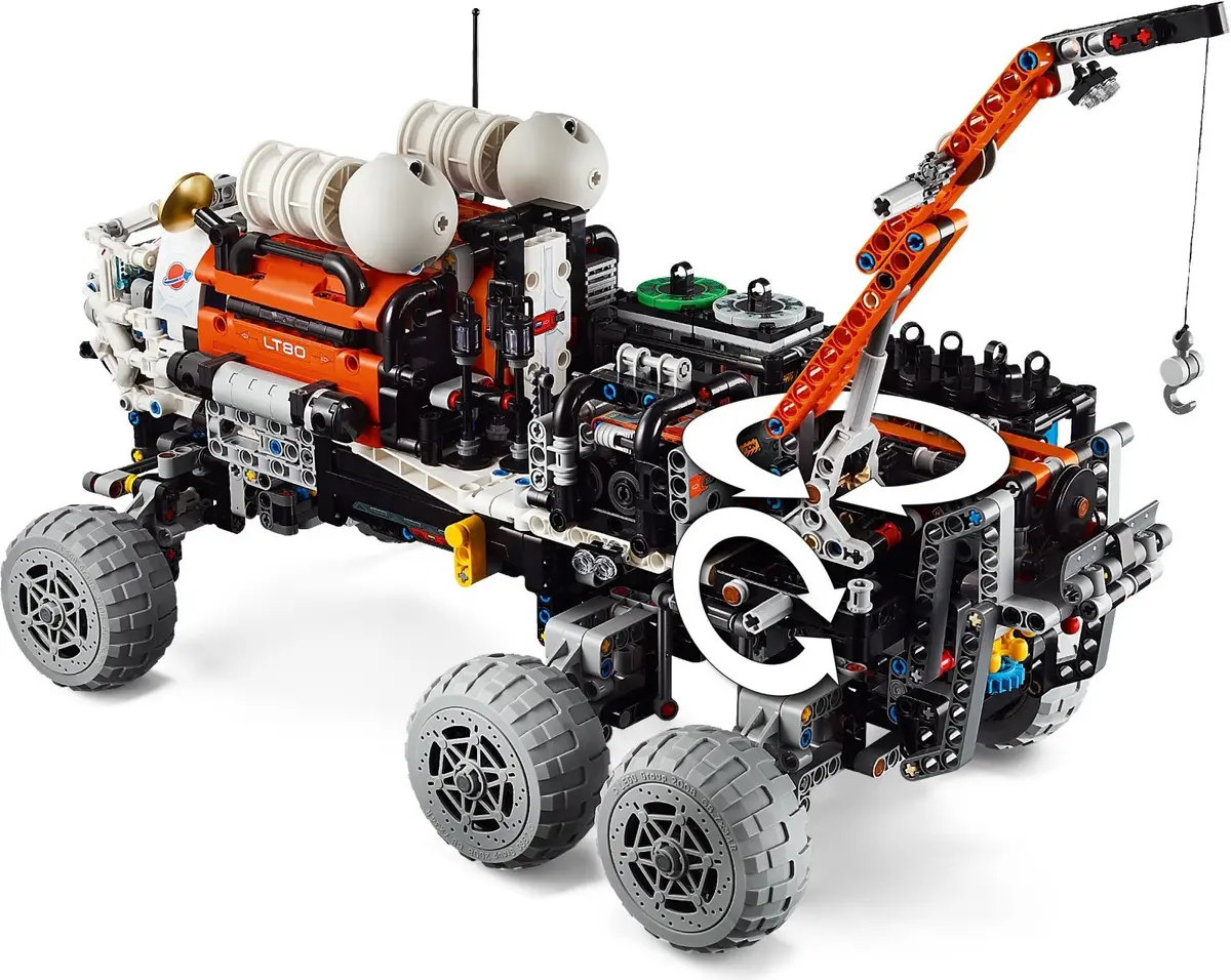LEGO Technic 42180 Mars Crew Exploration Rover set, image 4