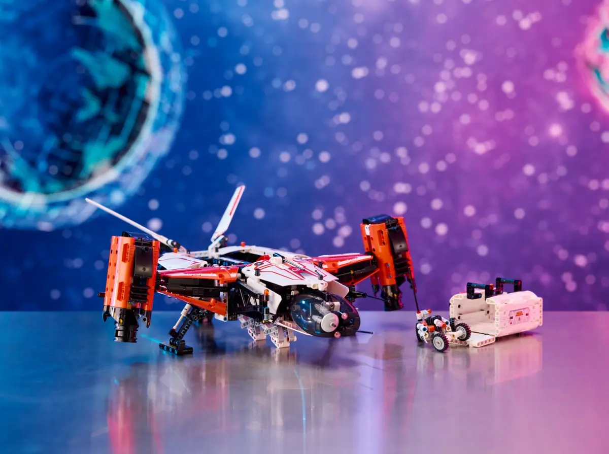 LEGO Technic 42181 VTOL Heavy Cargo Spaceship LT81 set, image 6