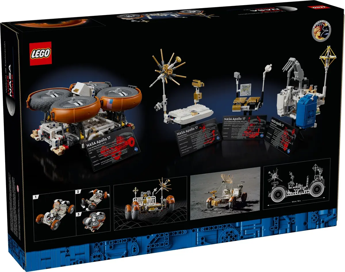 LEGO Technic 42182 NASA Apollo Lunar Roving Vehicle - LRV set, image 3