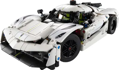 LEGO Technic 42184 Koenigsegg Jesko Absolut White Hypercar set