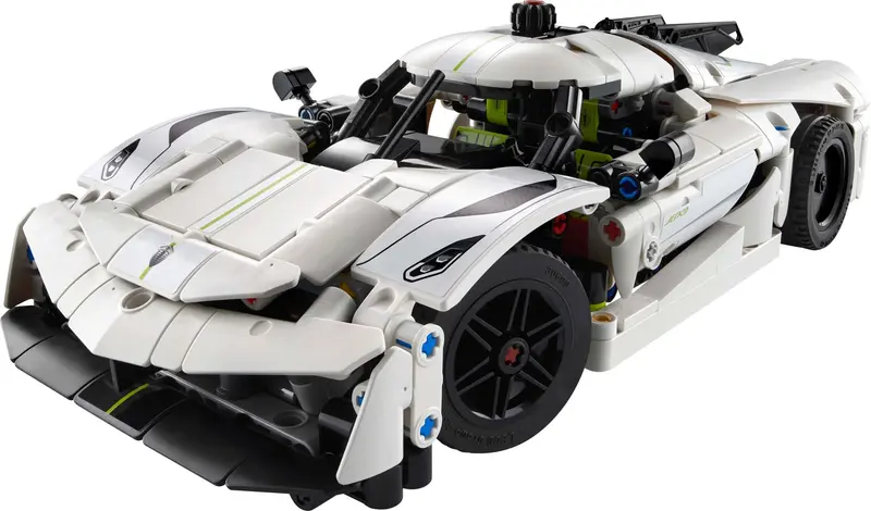 LEGO Technic 42184 Koenigsegg Jesko Absolut White Hypercar set
