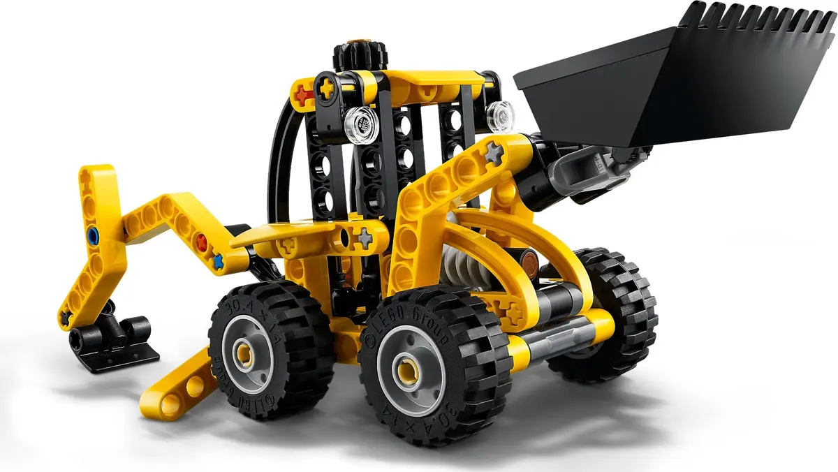 LEGO Technic 42197 Backhoe Loader set, image 7