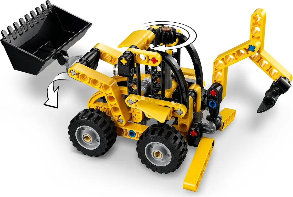 LEGO Technic 42197 Backhoe Loader set, image 11