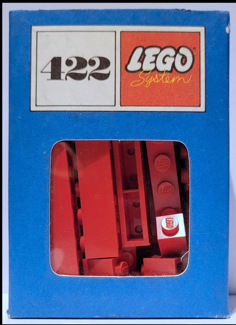 LEGO System 422 1 x 1, 1 x 2, 1 x 4, 1 x 6, 1 x 8 Bricks set