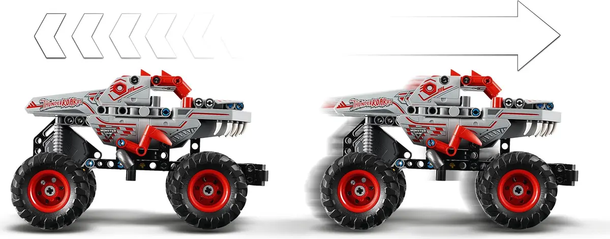 LEGO Technic 42200 Monster Jam ThunderROARus Pull-Back set, image 8
