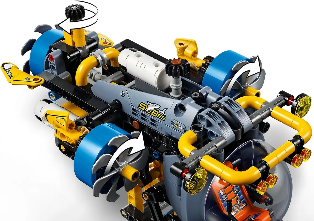 LEGO Technic 42201 Deep-Sea Research Submarine set, image 11