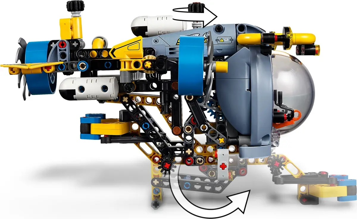 LEGO Technic 42201 Deep-Sea Research Submarine set, image 12