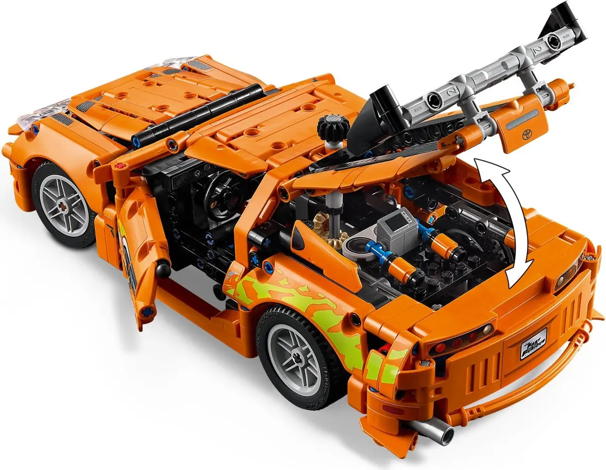 LEGO Technic 42204 Fast & Furious Toyota Supra MK4 set, image 11