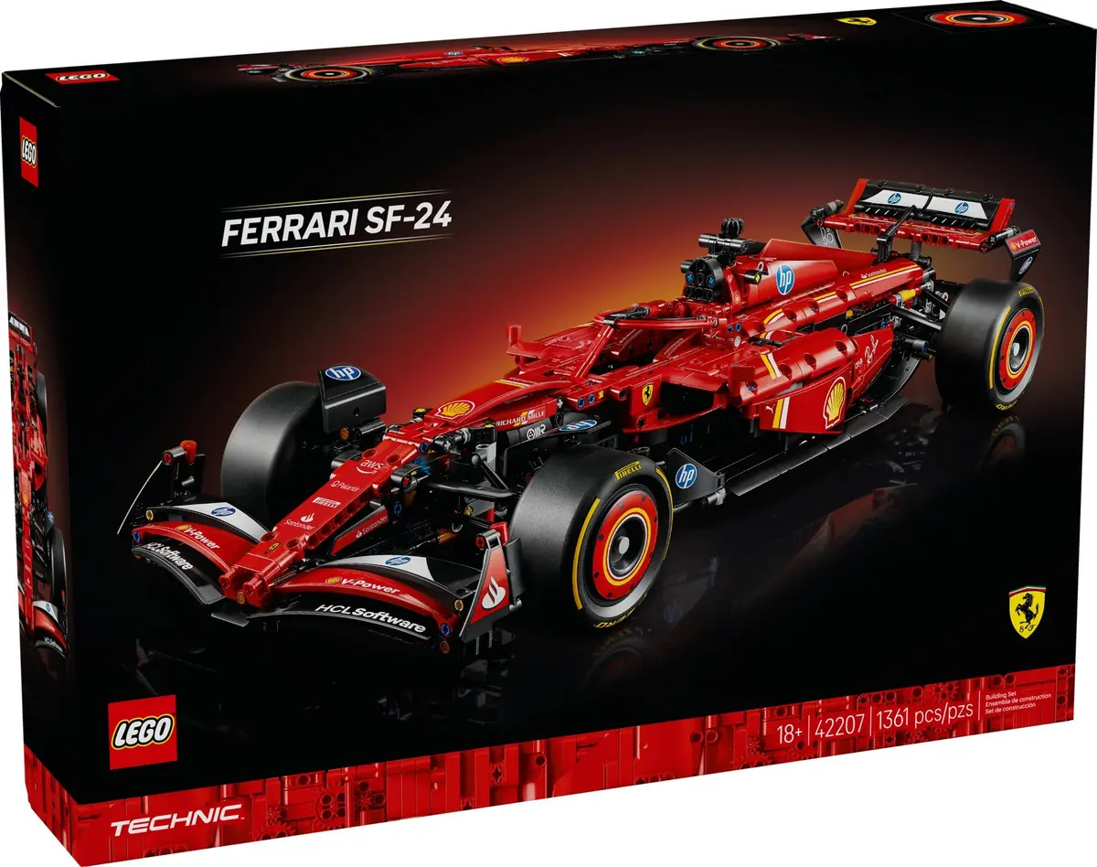 LEGO Technic 42207 Ferrari SF-24 F1 Car set, image 2