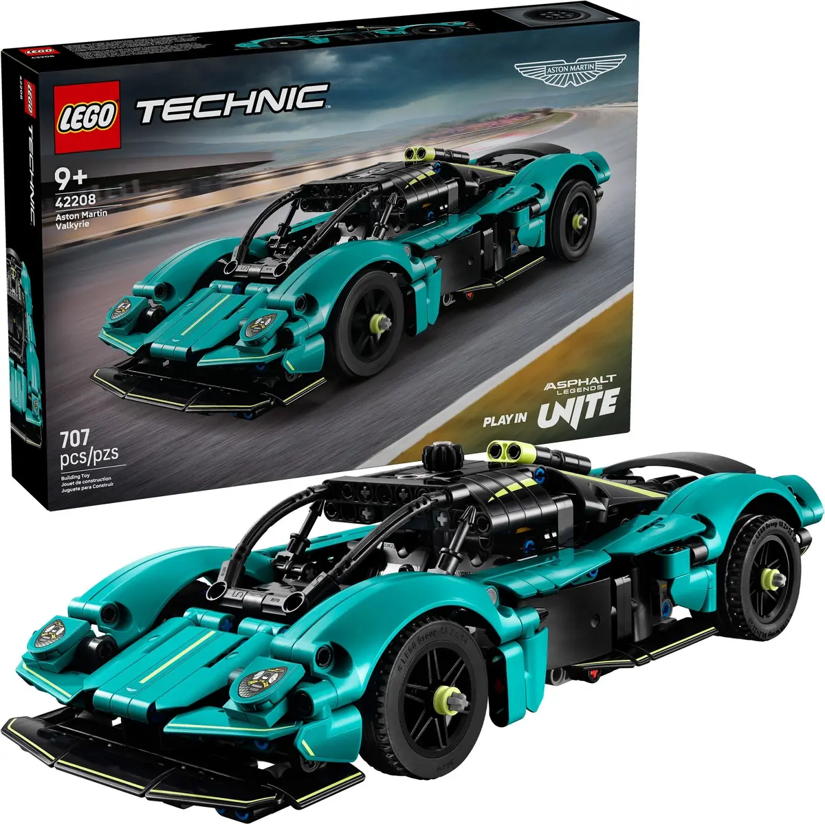 LEGO Technic 42208 Aston Martin Valkyrie set, image 3