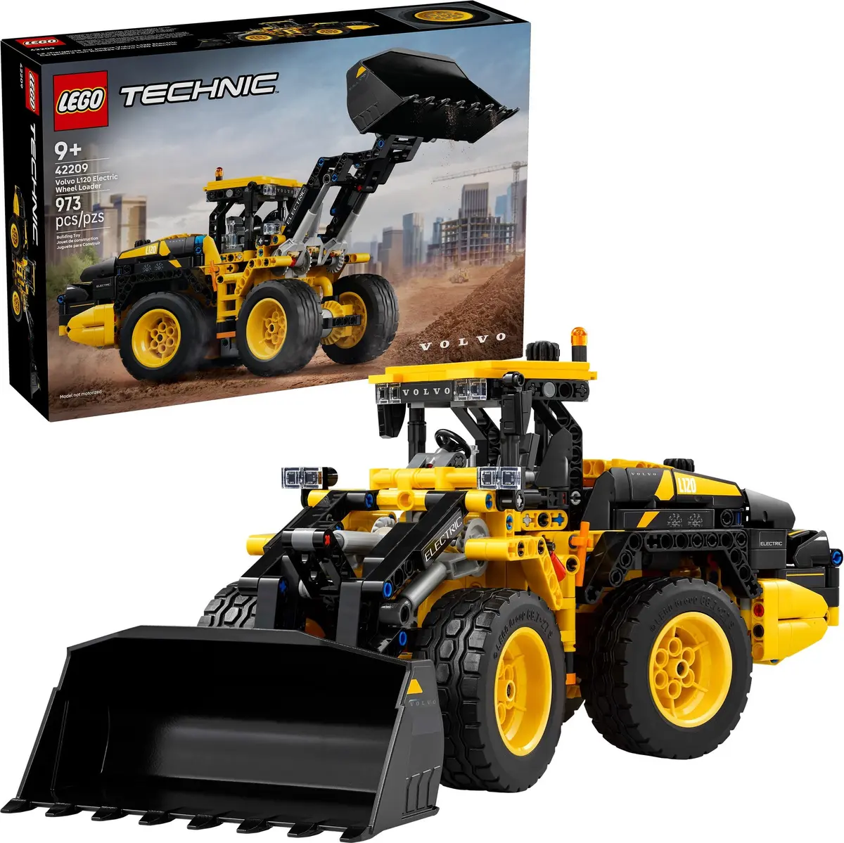 LEGO Technic 42209 Volvo L120 Electric Wheel Loader set, image 3