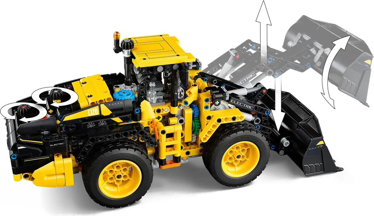 LEGO Technic 42209 Volvo L120 Electric Wheel Loader set, image 10