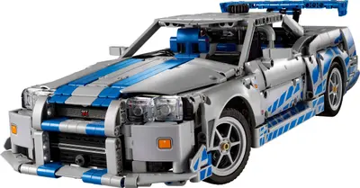 LEGO Technic 42210 2 Fast 2 Furious Nissan Skyline GT-R (R34) Car set