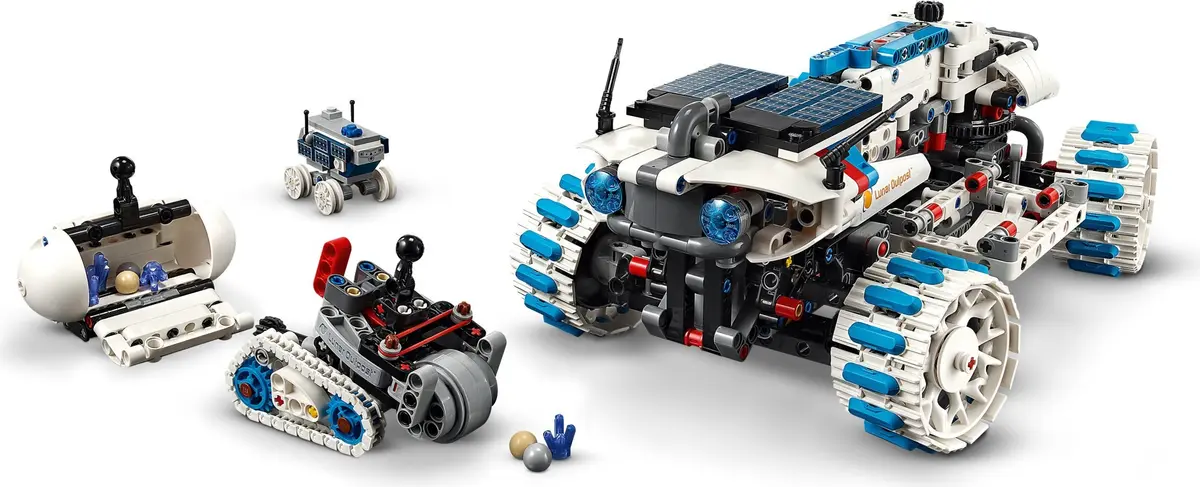 LEGO Technic 42211 Lunar Outpost Moon Rover set, image 12